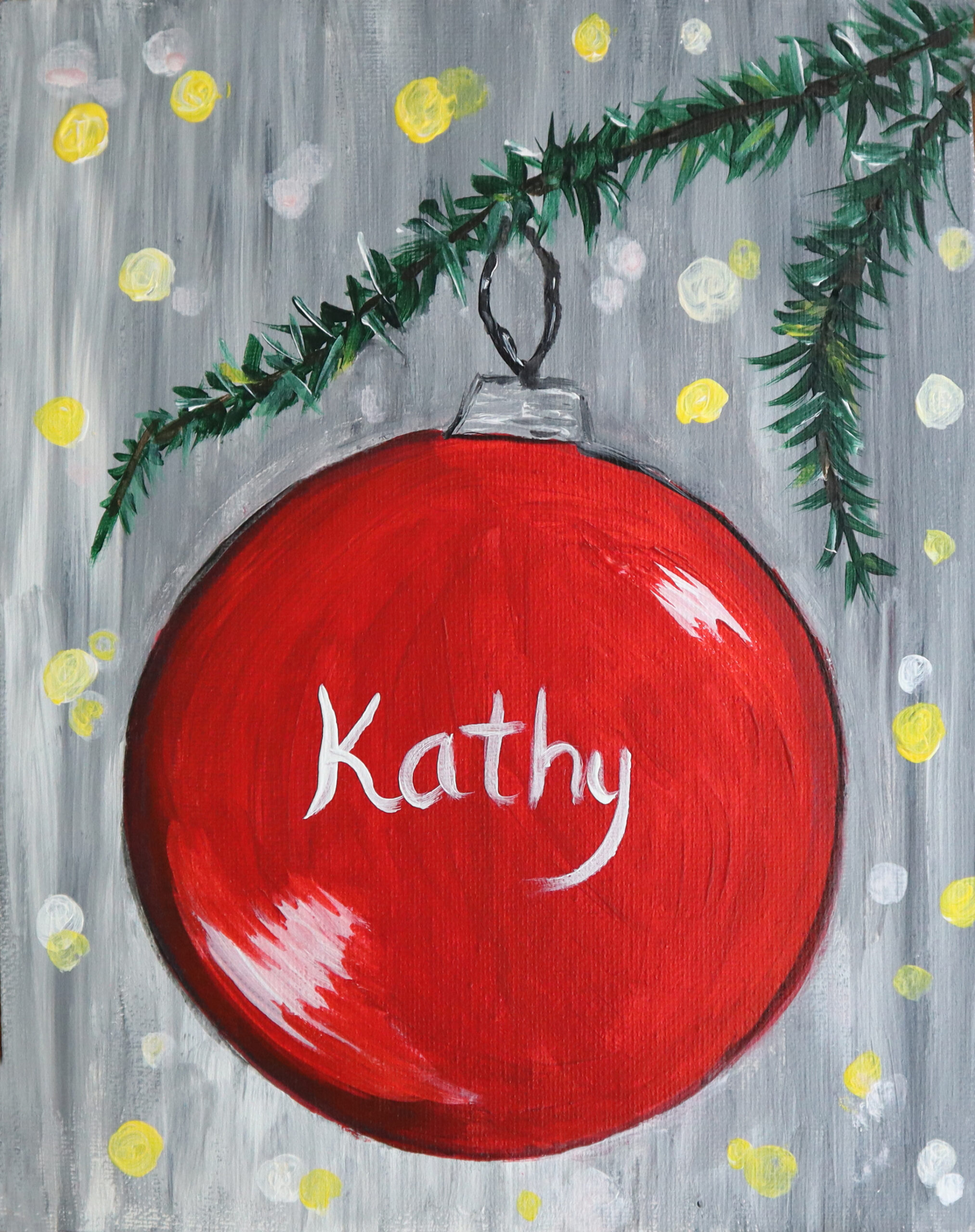 Sun Dec 12th Free Virtual Art Workshop – Personalized Christmas ...